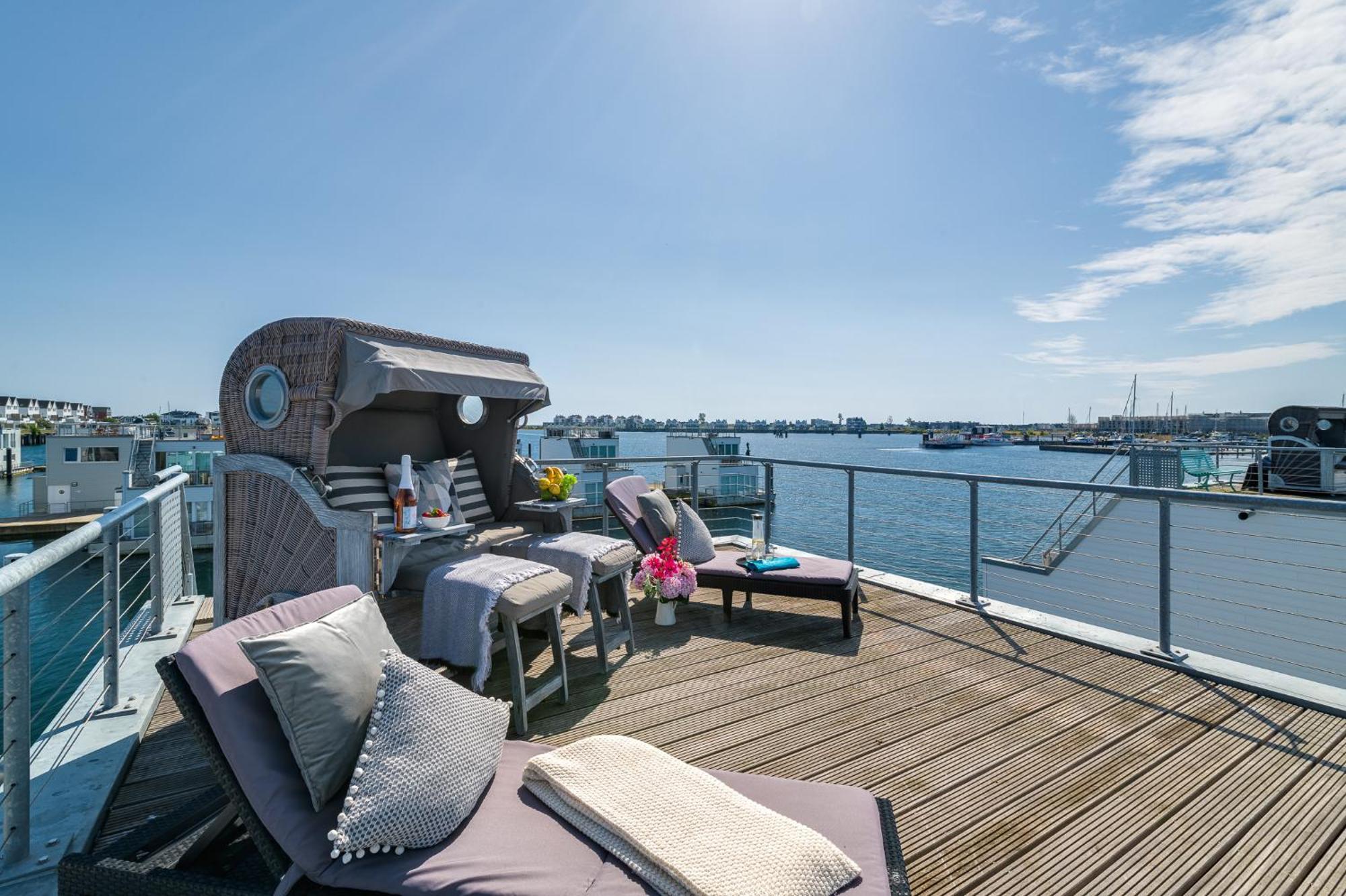 Triton: Meerblick, Sauna, Dachterrasse ออลเพนิทซ์ ภายนอก รูปภาพ
