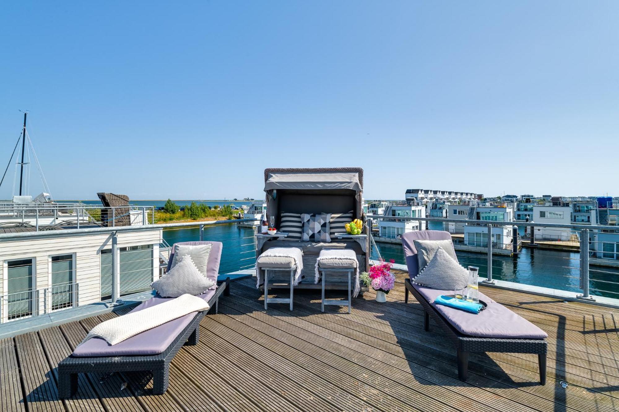 Triton: Meerblick, Sauna, Dachterrasse ออลเพนิทซ์ ภายนอก รูปภาพ
